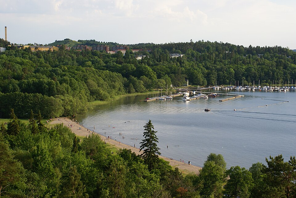 Sätrabadet in Sätra, southwest Stockholm