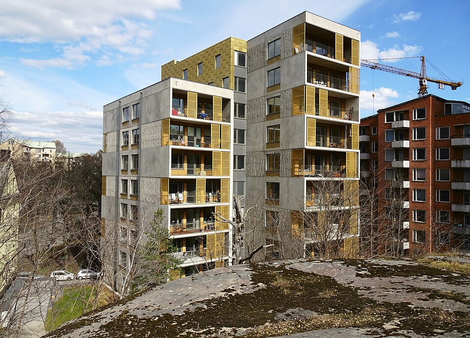 Bostadshuset "Riggen" i Gröndal, Arkitekterna Krook & Tjäder