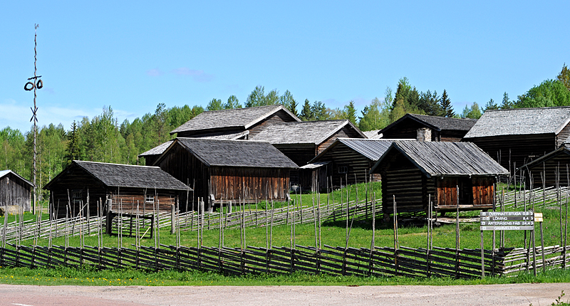 Norrboda gammelstad i Rättvik