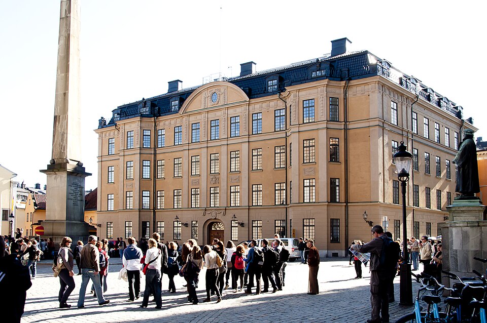 Hovförvaltningens hus, Slottsbacken 2. Byggnadsår 1911-12. Arkitekt Erik Josephson