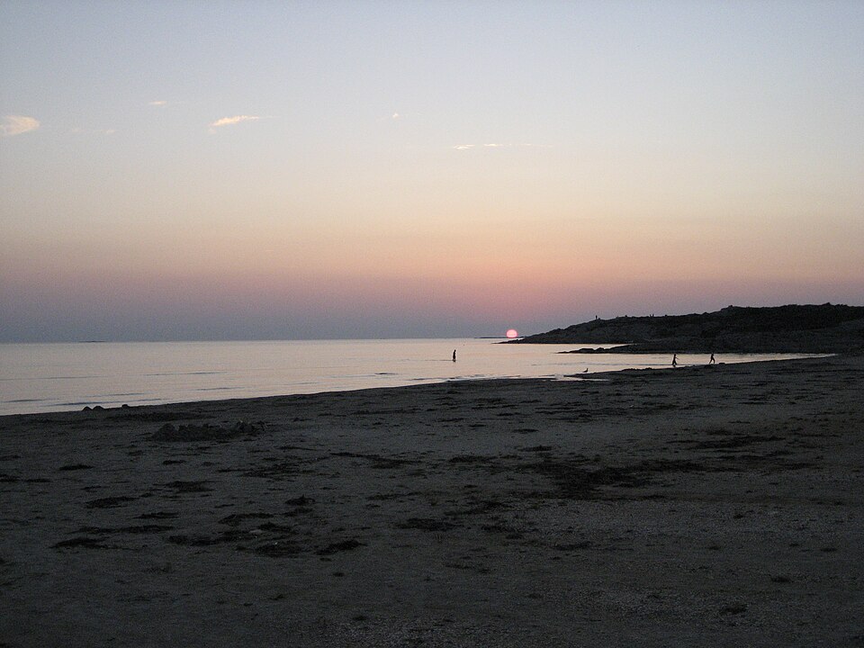 sunset beach Falkenberg