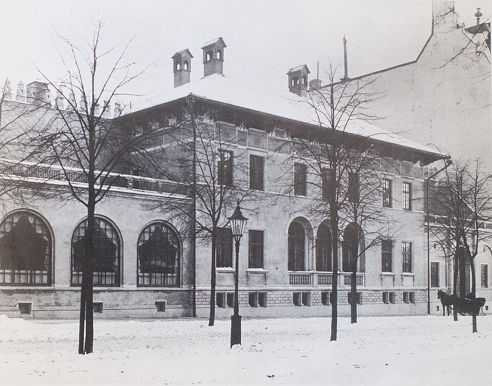 Bromska palatset omkring 1900
