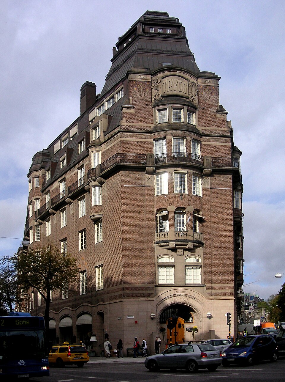 sv:Trygghuset nära Humlegården i Stockholm.