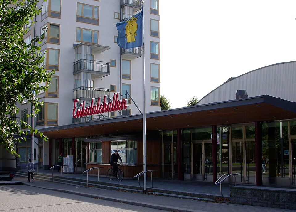 Eriksdalshallen på Södermalm i Stockholm