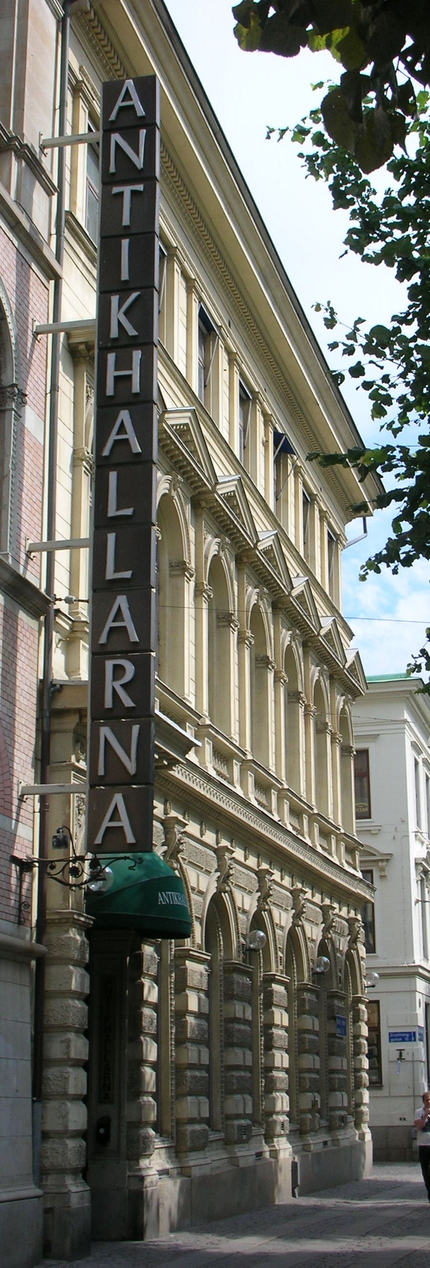 Antikhallarna, Västra Hamngatan 6, Göteborg.