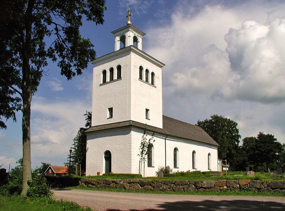 Svanshals Churh. Exterior