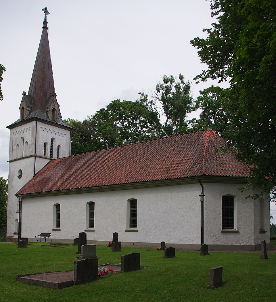 Hömb church in Västergötland, Sweden.