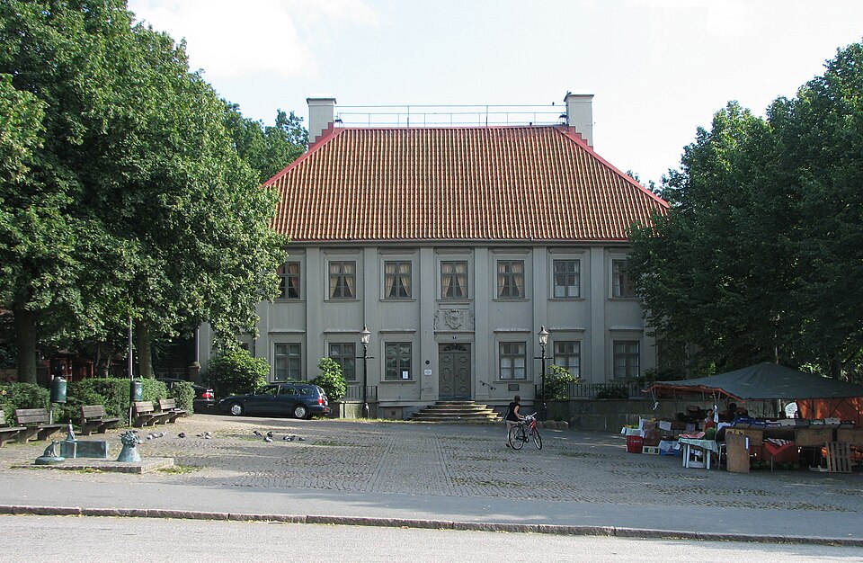 The old house "Gathenhielmska huset" in Göteborg, Sweden. View direction SSO.