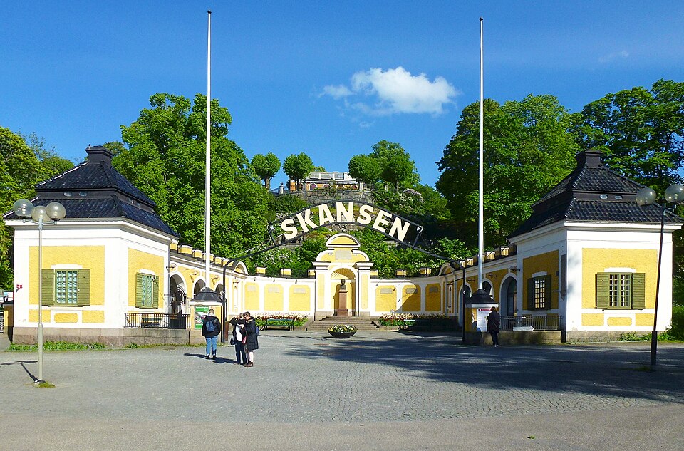 Skansens gamla entré