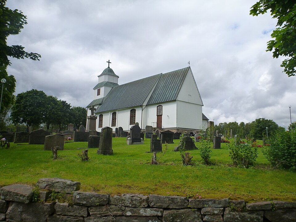 The church in Gunnarp build 1755