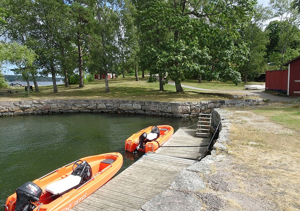Hamnen, Riksidrottsförbundets utvecklingscentrum, Bosön, norra Lidingö