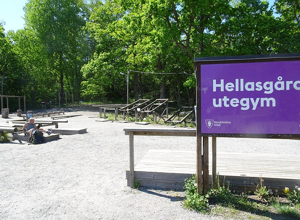 Hellasgården, utegym