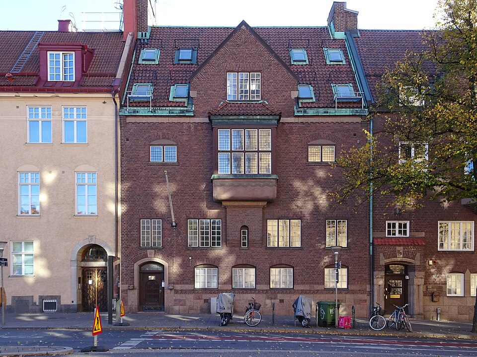 Tofslärkan 7, Odengatan 3, Nybyggnadsår 1909 - 1910, Folke Zettervall (Byggherre) Folke Zettervall (Arkitekt), Frithiof Dahl (Byggmästare)