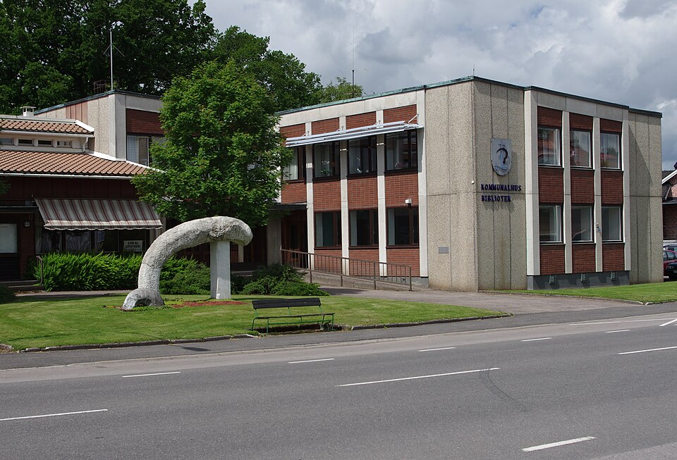 Floby town hall and library.