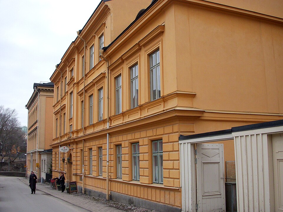 F.d. Radiumhemmet och Stigbergets sjukhus på Fjällgatan 23A och 23B (Hälsans hus närmast i bild)