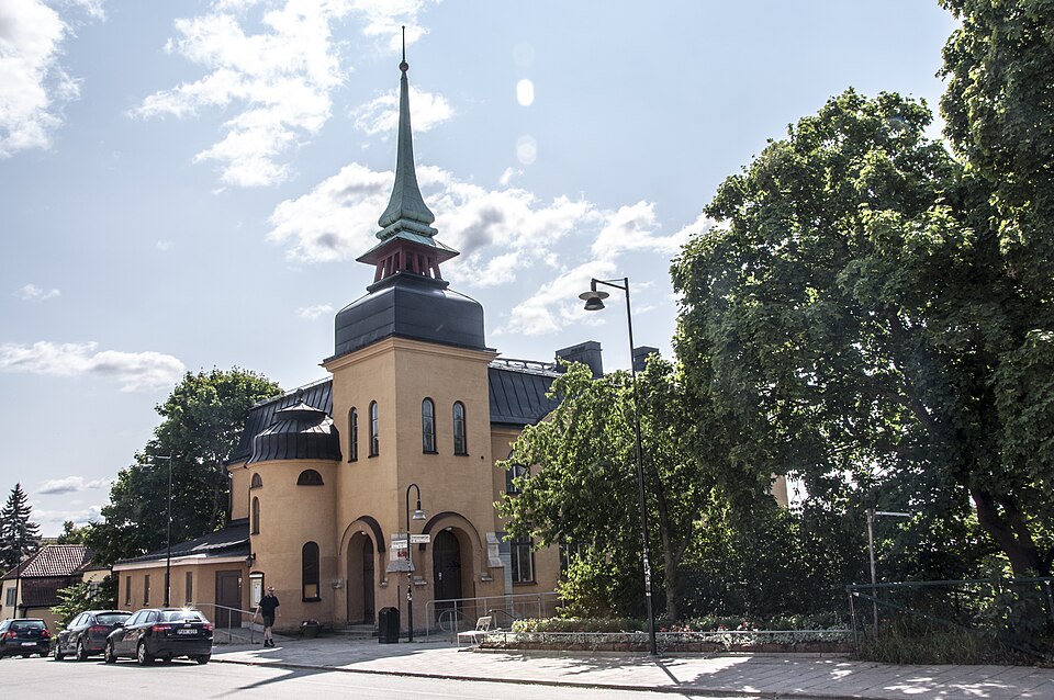 Centrumkyrkan i kvarteret Rökeriet i Sundbyberg. Invigd 1906 för Sundbybergs baptistförsamling