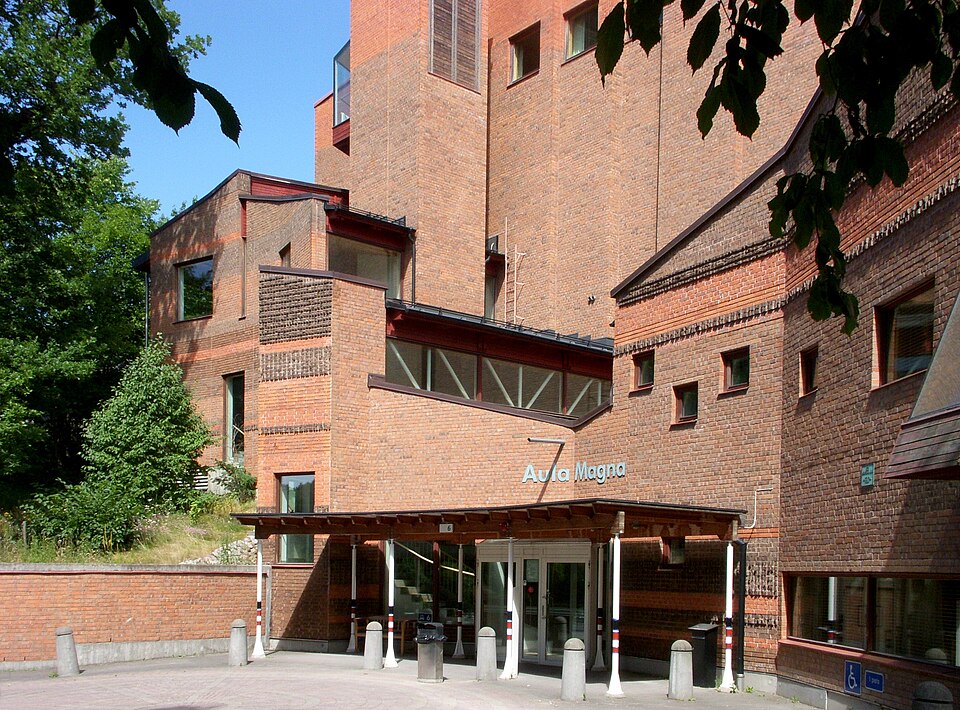 Southern entrance of Aula Magna, Stockholm University