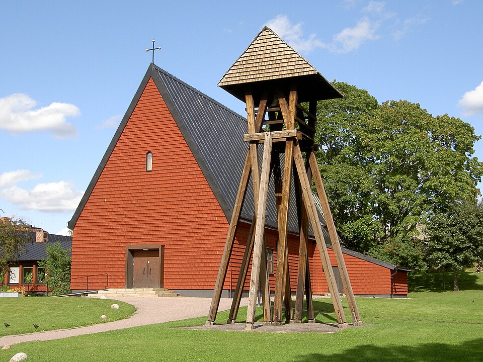 Salabackekyrkan med klockstapel