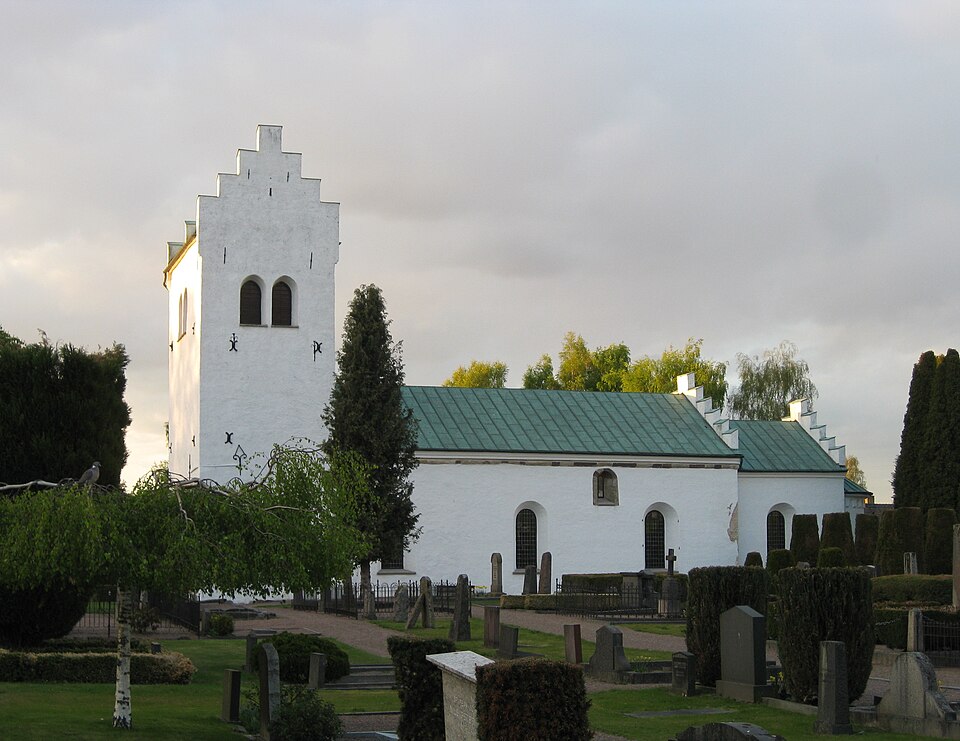 Mörarp church in Skåne, Sweden