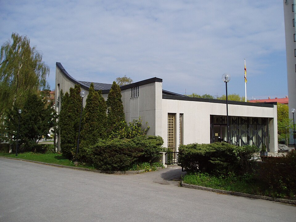 Sankt Ansgars kyrka, church in Bromma, Stockholm, Sweden