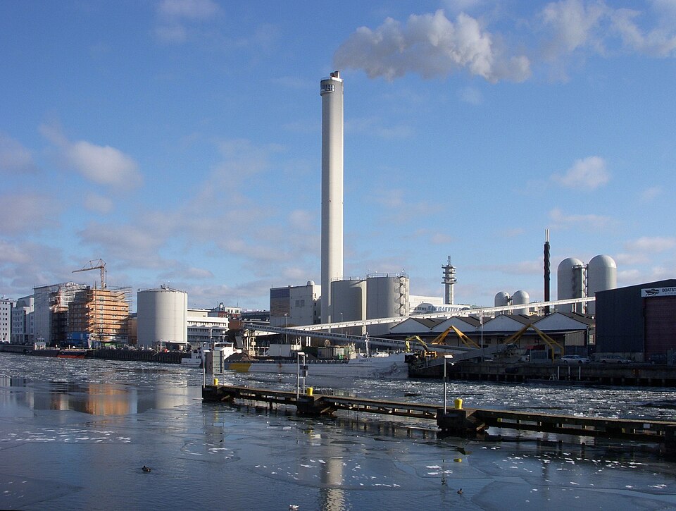 Hammarbyverket i Stockholm