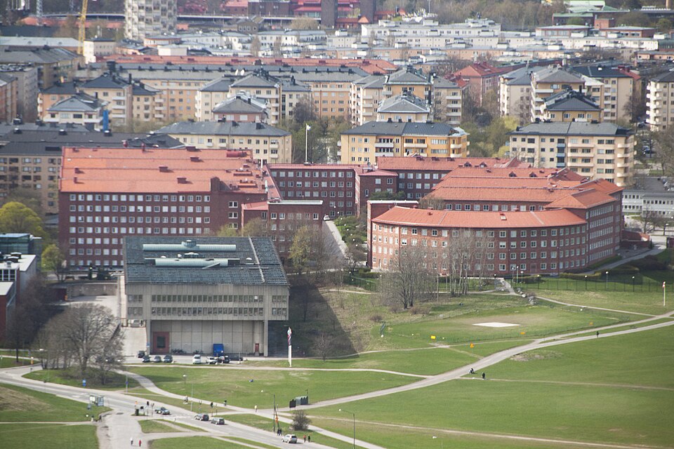 Tre Vapen - FMV och Krigsarkivet. Byggnadsår 1942—48. Arkitekt, Cyrillus Johansson