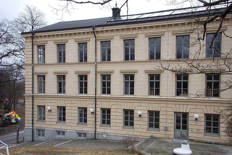 Sjökarteverket på Skeppsholmen i Stockholm, arkitekt Victor Ringheim, byggmästare Emil Hawerman