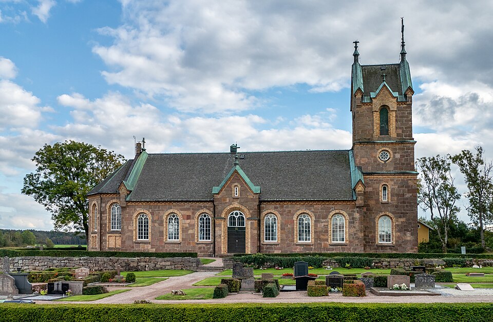 Brastad Church, Brastad, Lysekil Municipality, Sweden.