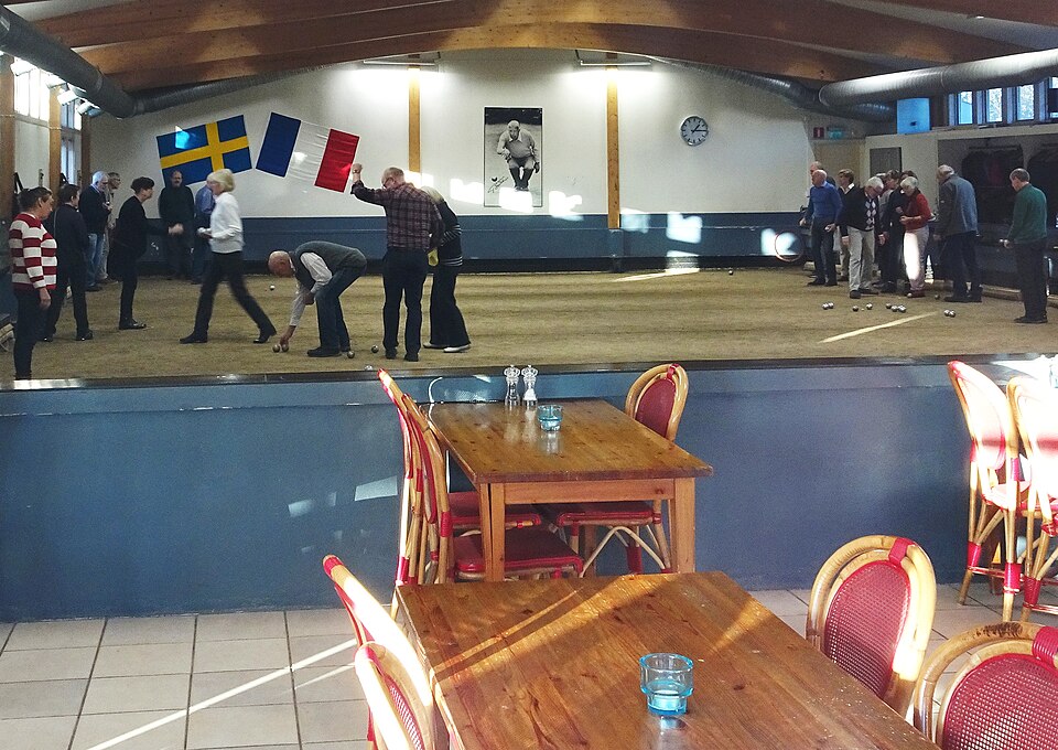 Prins Bertils Boulehall på Rosendal, Djurgården, Stockholm