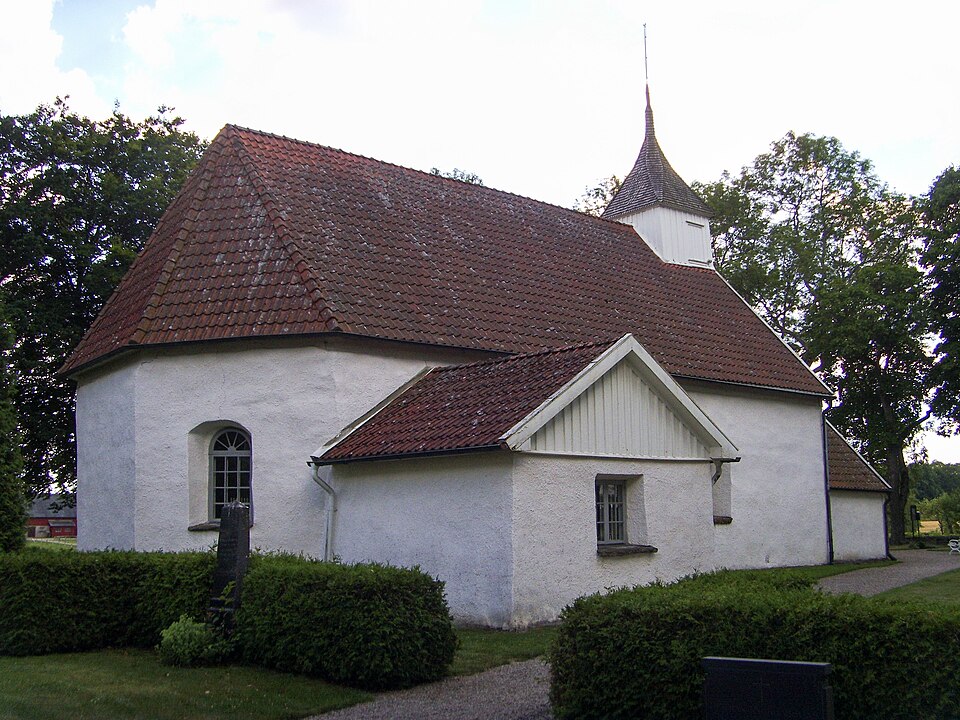 The church in Fölene, Herrljunga.