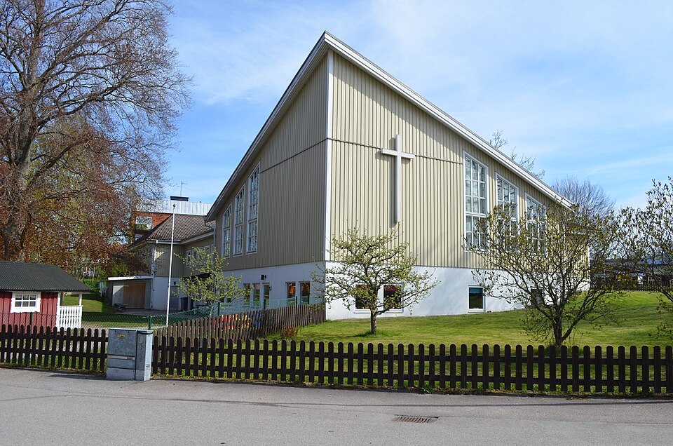 Söderportkyrkan Med korset.
