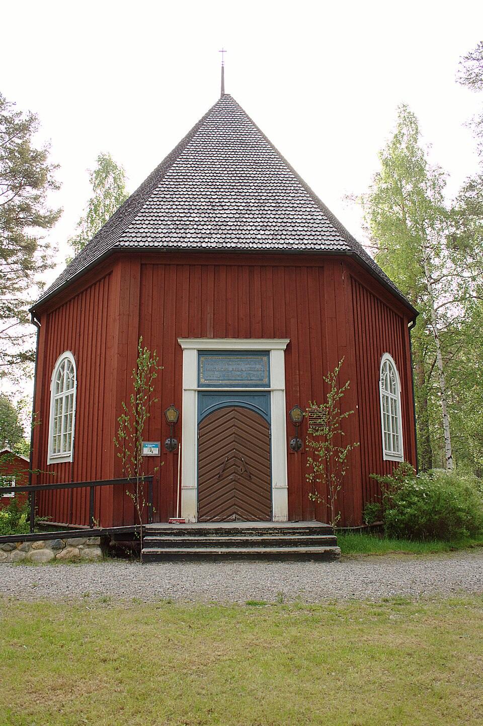 Margareta Church on "Old Site" in Lycksele