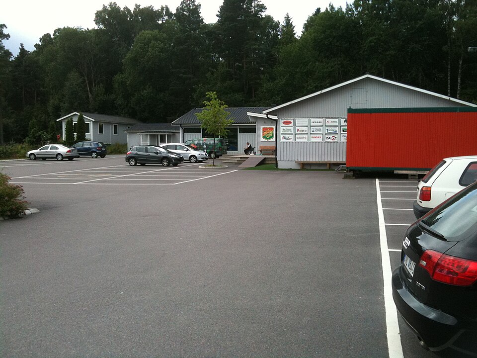 The training ground of the swedish footballteam GAIS.