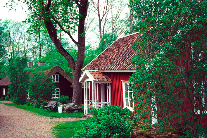 Open air museum Åsle Tå, Falköpings municipality, Sweden