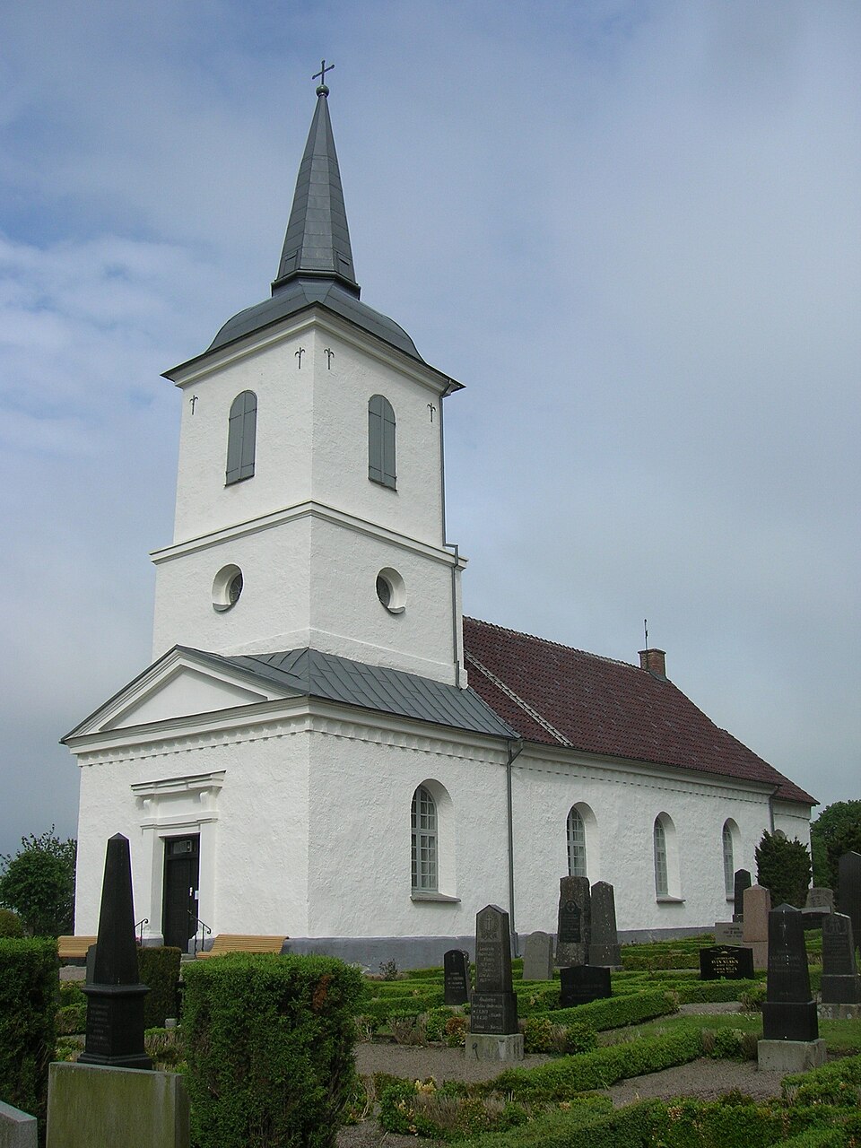 Brandstad Church, Sjöbo Municipality, Scania, Diocese of Lund, Sweden.