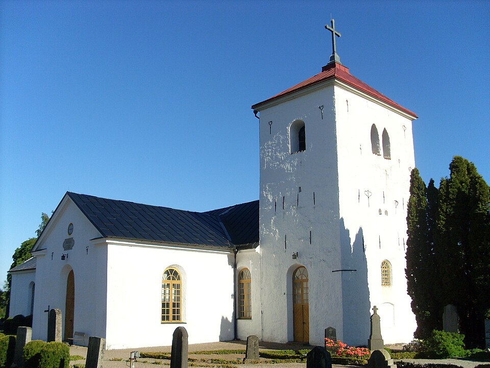 The church of Riseberga in southern Sweden