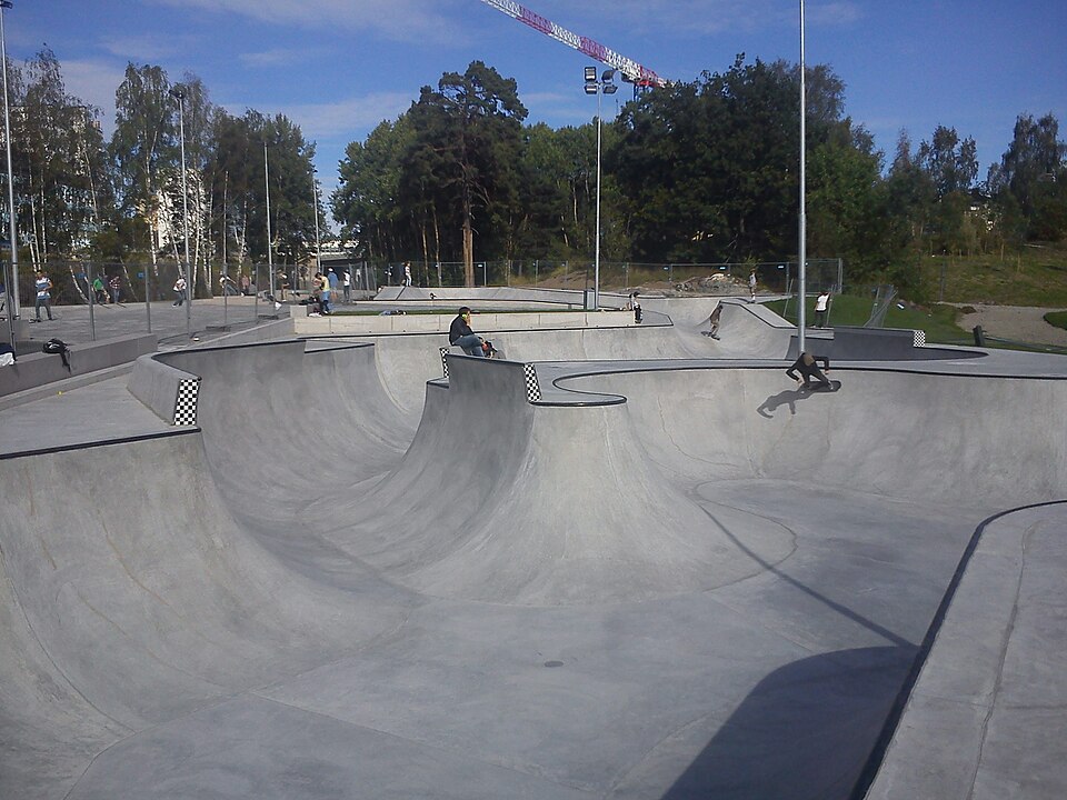 Highvalley Skatepark, Högdalen Stockholm, Sweden