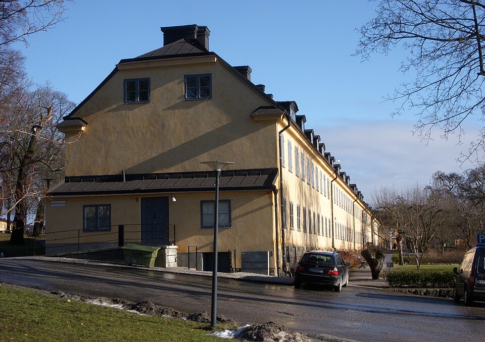 Långa raden på Skeppsholmen (Västra bostället)