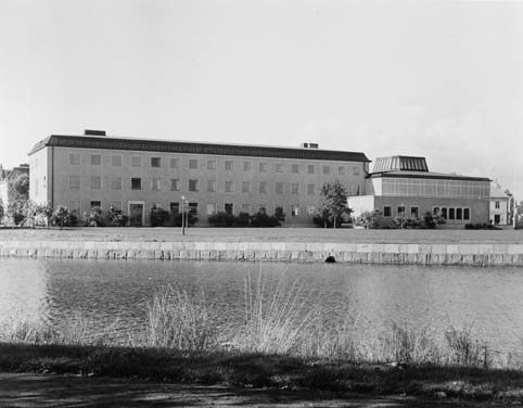 Posthuset i Kalmar 1952.