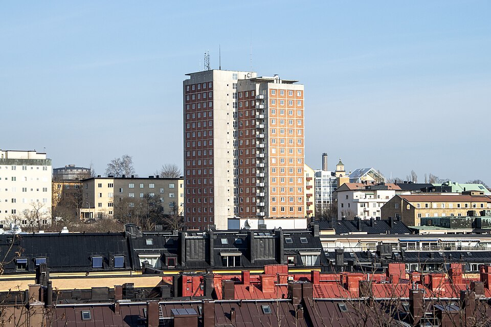 Körsbärsbladet 3, Körsbärsvägen 9, Nybyggnadsår 1956 - 1958, AB Studenthemmet i Stockholm (Byggherre) Dag Ribbing (Arkitekt) Reinhold Gustafsson (Byggmästare)