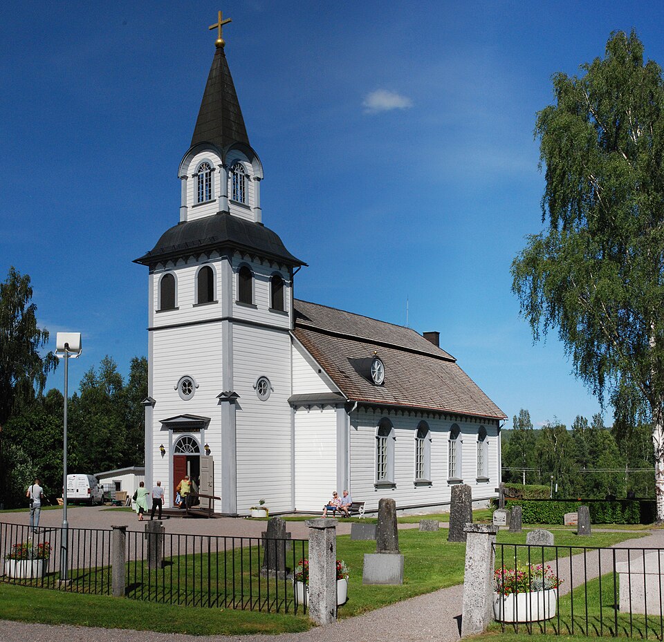 Voxna Church in Hälsingland, Sweden
