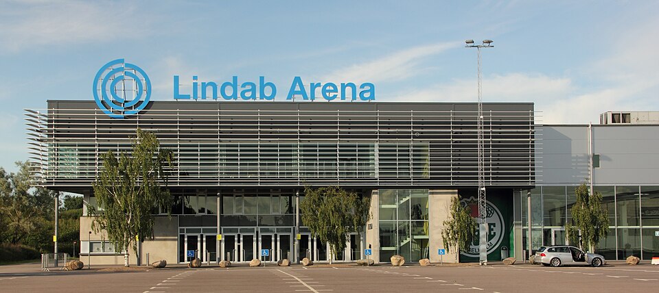 Lindab Arena in Ängelholm, Sweden