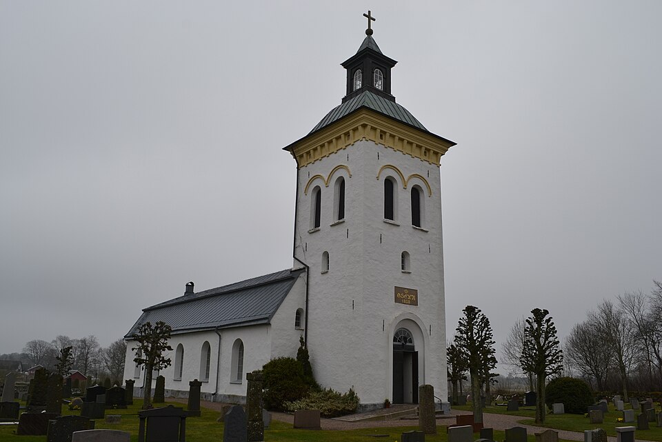 Spannarps kyrka, Halland.