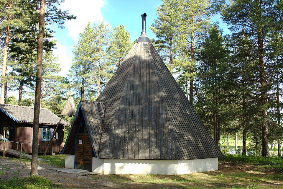 The Storuman "hut church"