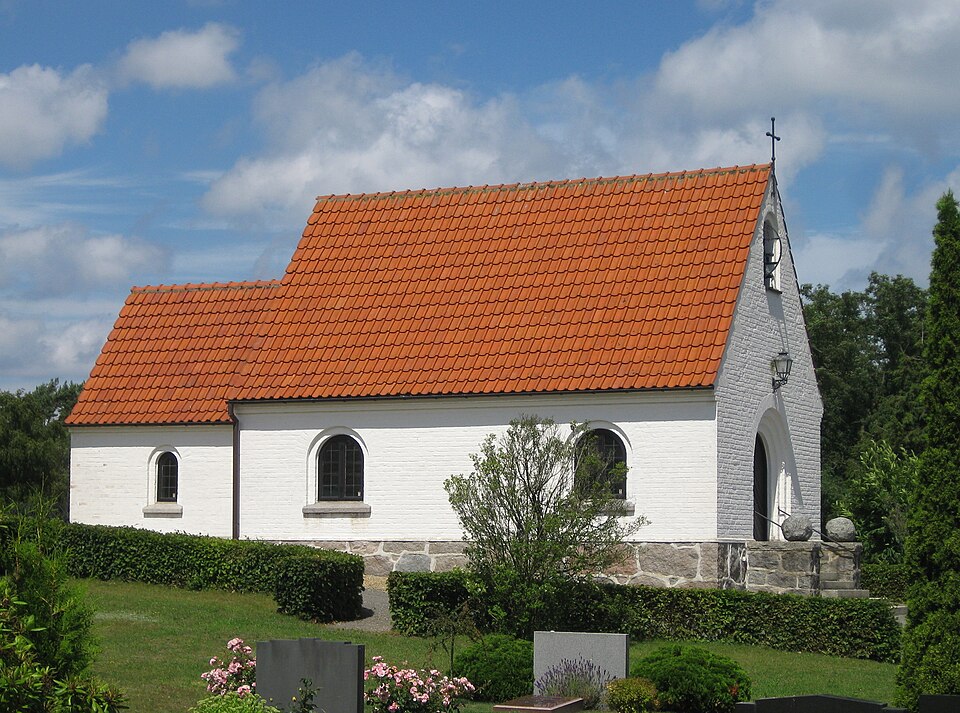 The chapel in Baskemölla in Scania, Sweden