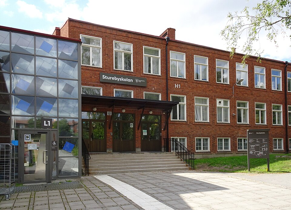 Sturebyskolan, arkitekt Paul Hedqvist