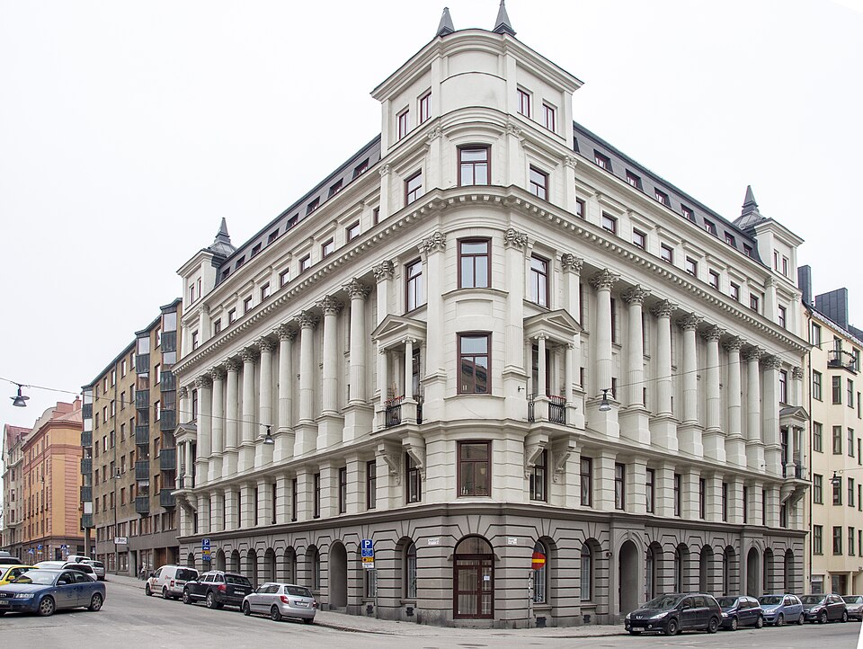Pahl 10, Borgmästargatan 10, Åsögatan 172, Stockholm, Nybyggnadsår 1884 - 1885 Adolf Emil Melander (Arkitekt) A. W. Stening (Byggherre) A. W. Stening (Byggmästare)