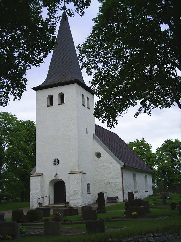 Upphärads församlings kyrka. Fotograf: Tubaist 6 juni 2005 kl.23.54 Tubaist 768x1024 (385921 bytes) (<a href="/wiki/Upph%C3%A4rads_f%C3%B6rsamling" title="Upphärads församling">Upphärads församlings</