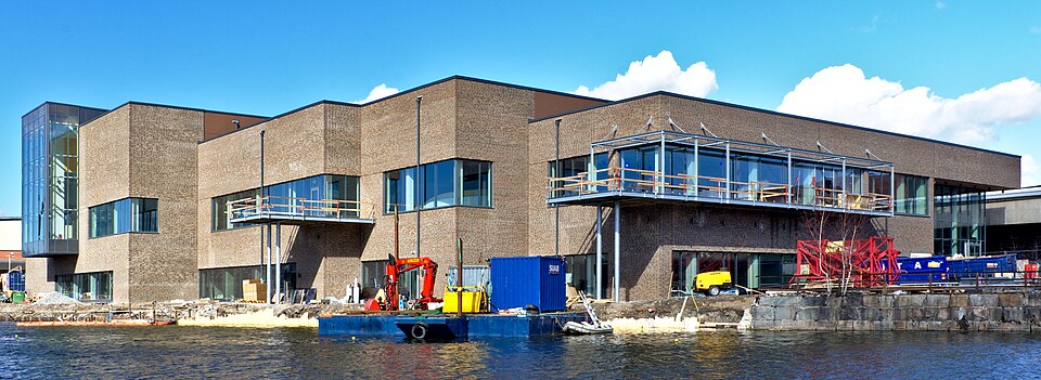 Munktellbadet i Eskilstuna, under bygget 1 april 2016.
