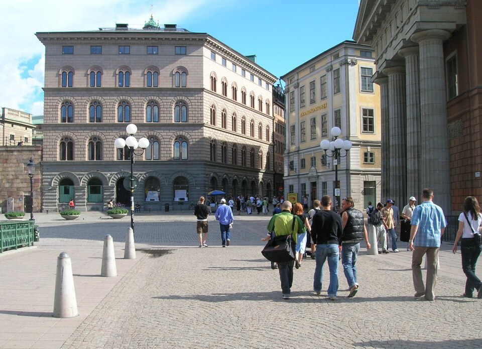 Mynttorget, Stockholm, Sweden.